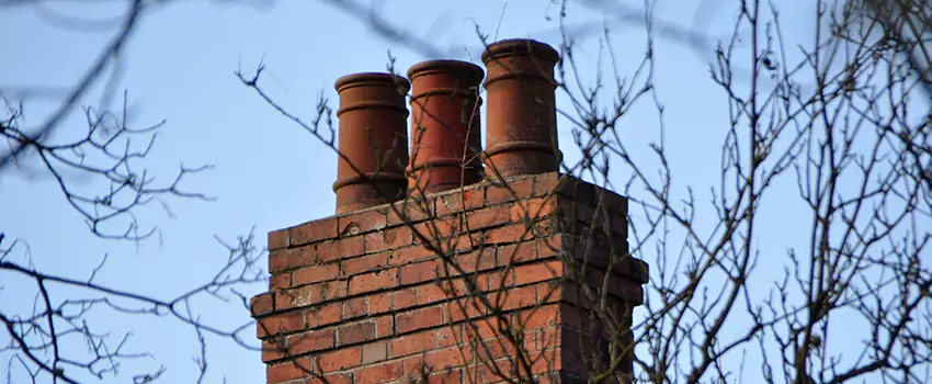 Chimney Crown Installation For Brick Chimney in El Cajon, California